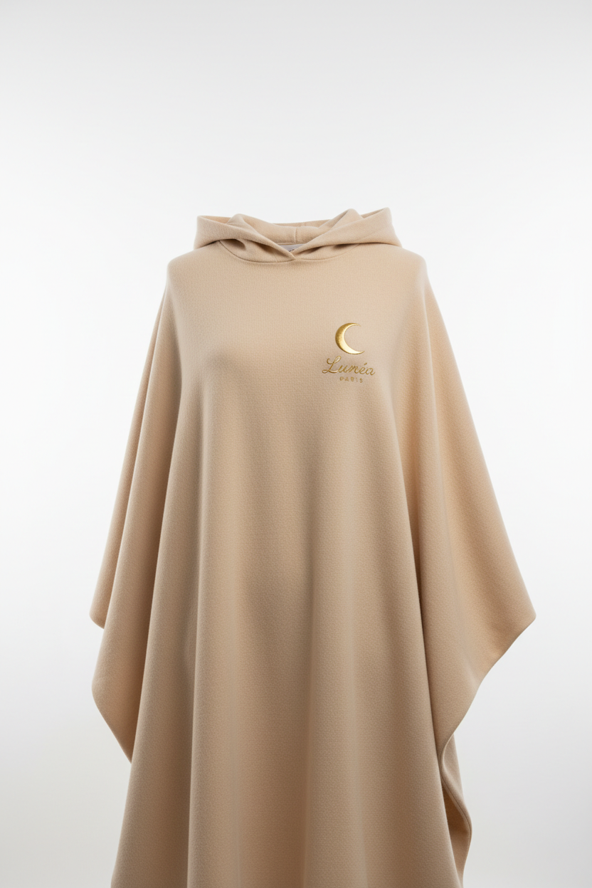Hoodie oversize beige Lunéa Paris