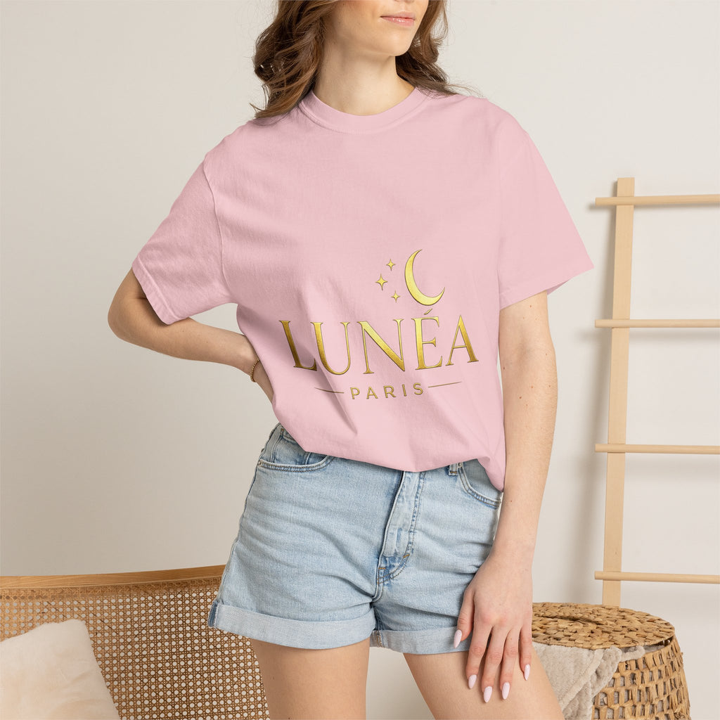 T-Shirt Croissant Doré Lunéa