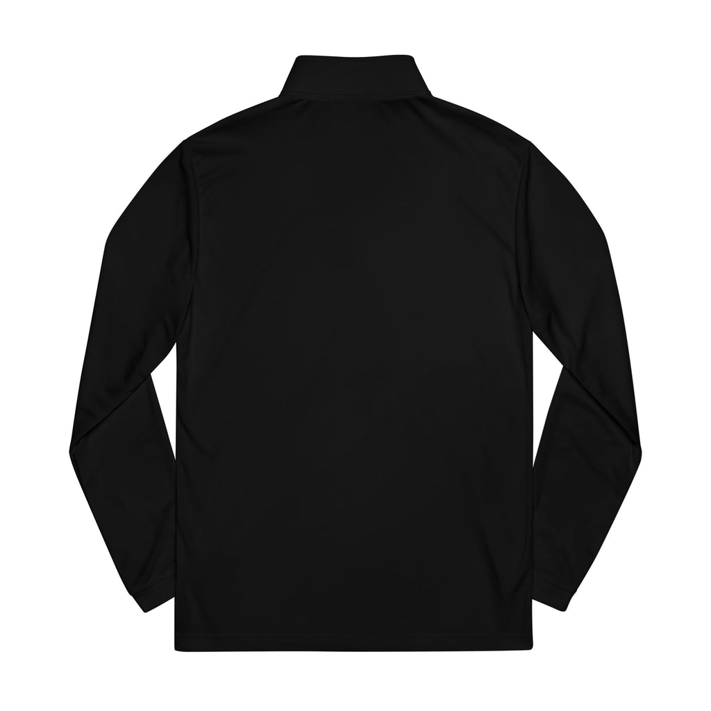 Pull Zippé Croissant Brodé
