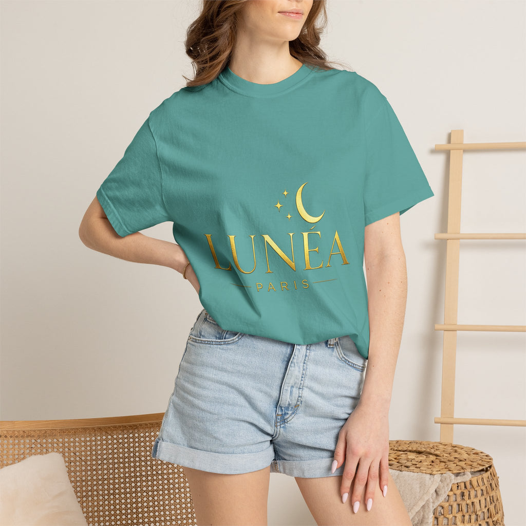 T-Shirt Croissant Doré Lunéa