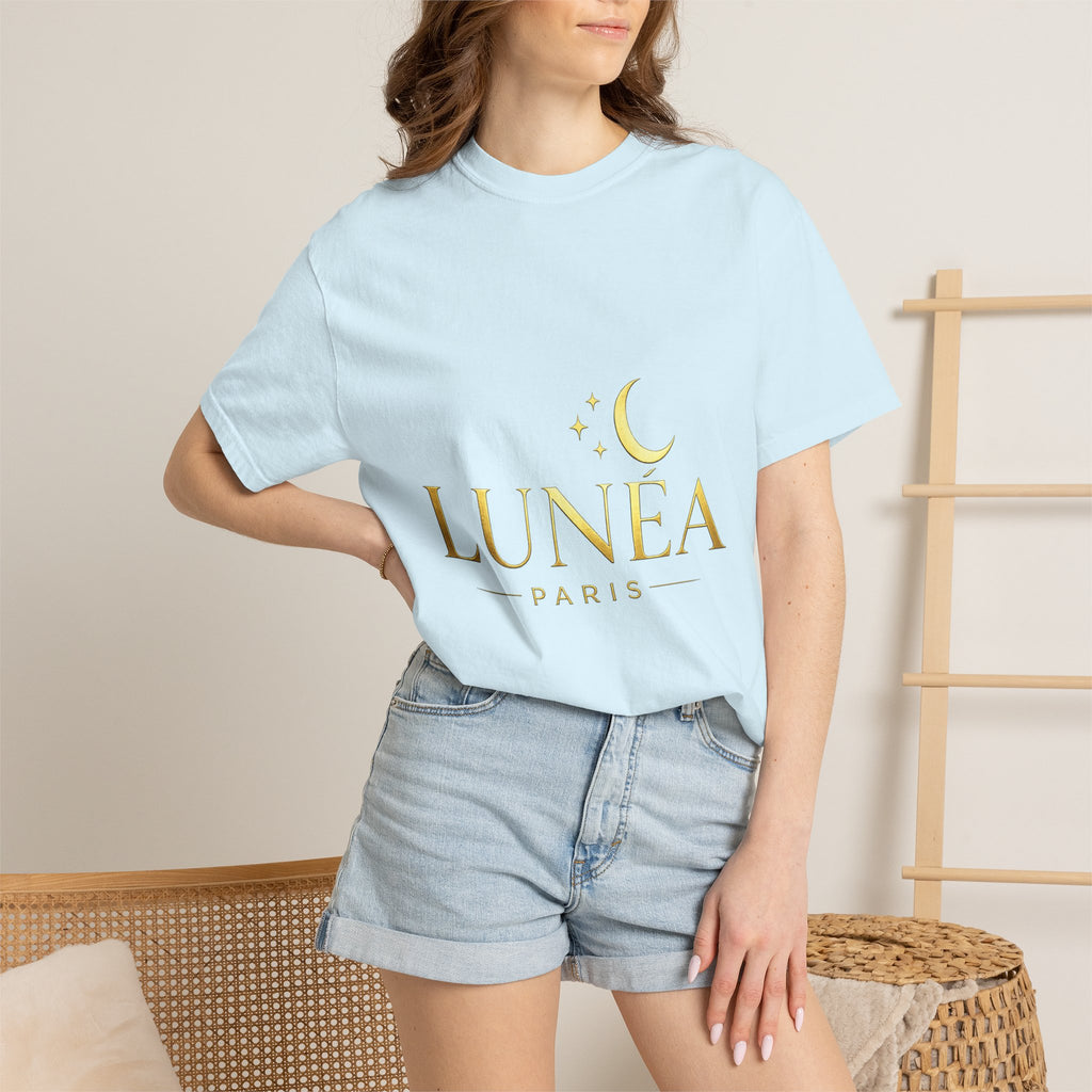 T-Shirt Croissant Doré Lunéa