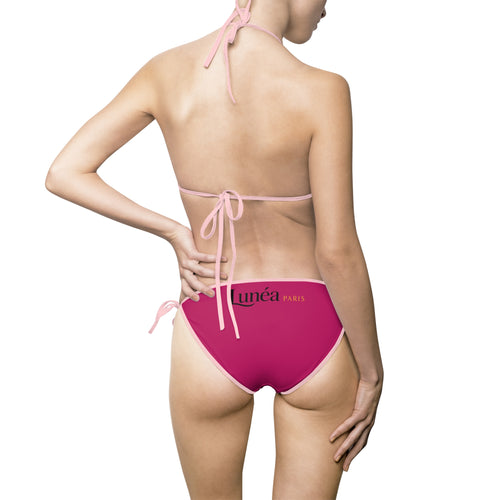 Bikini Ficelle Rose Lunéa
