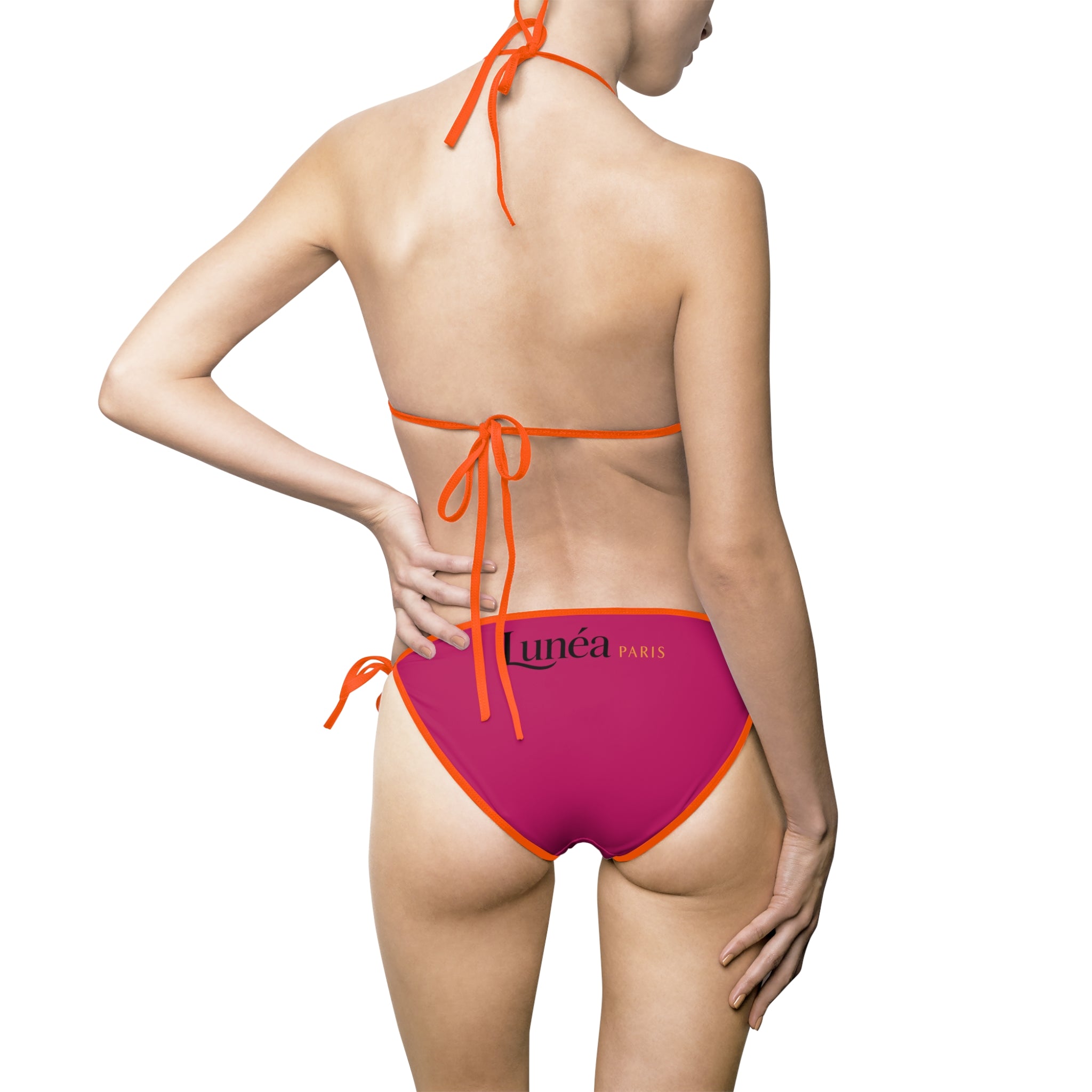 Bikini Ficelle Rose Lunéa