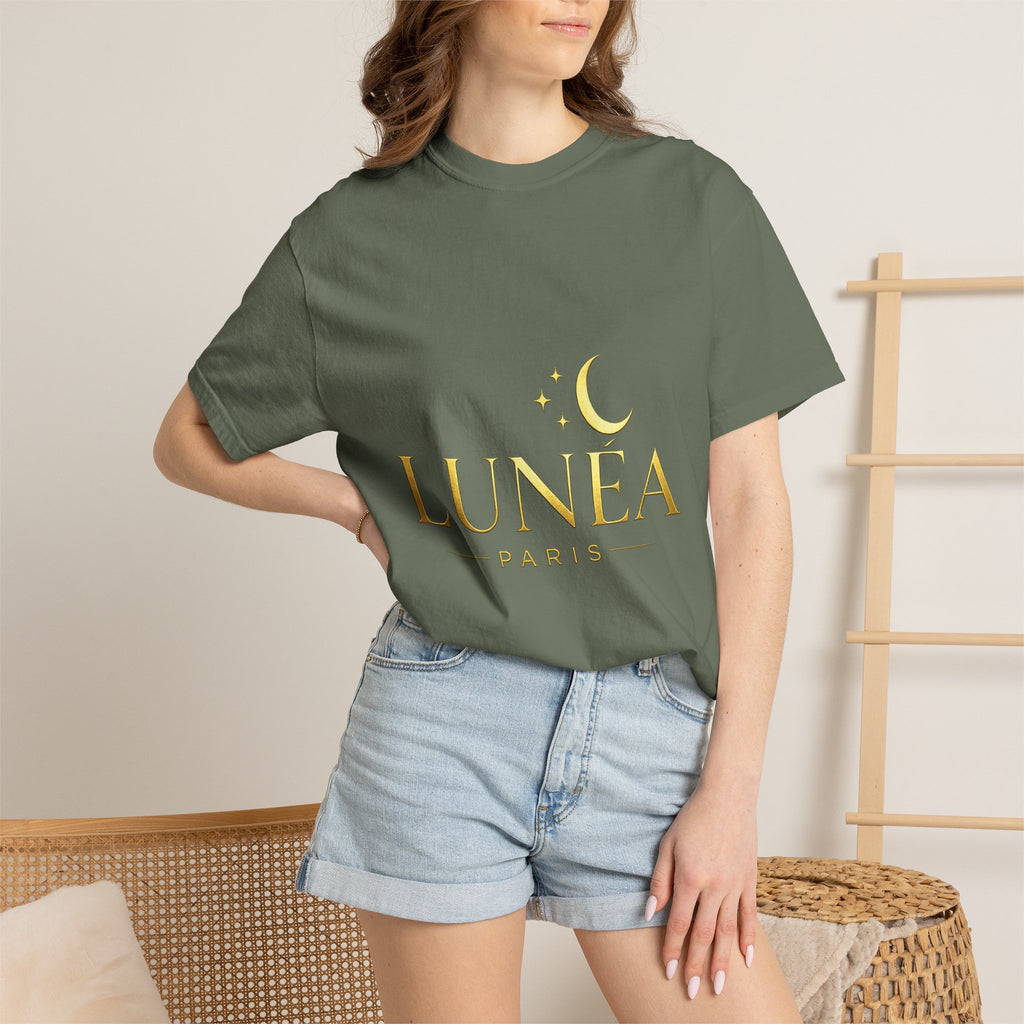 T-Shirt Croissant Doré Lunéa