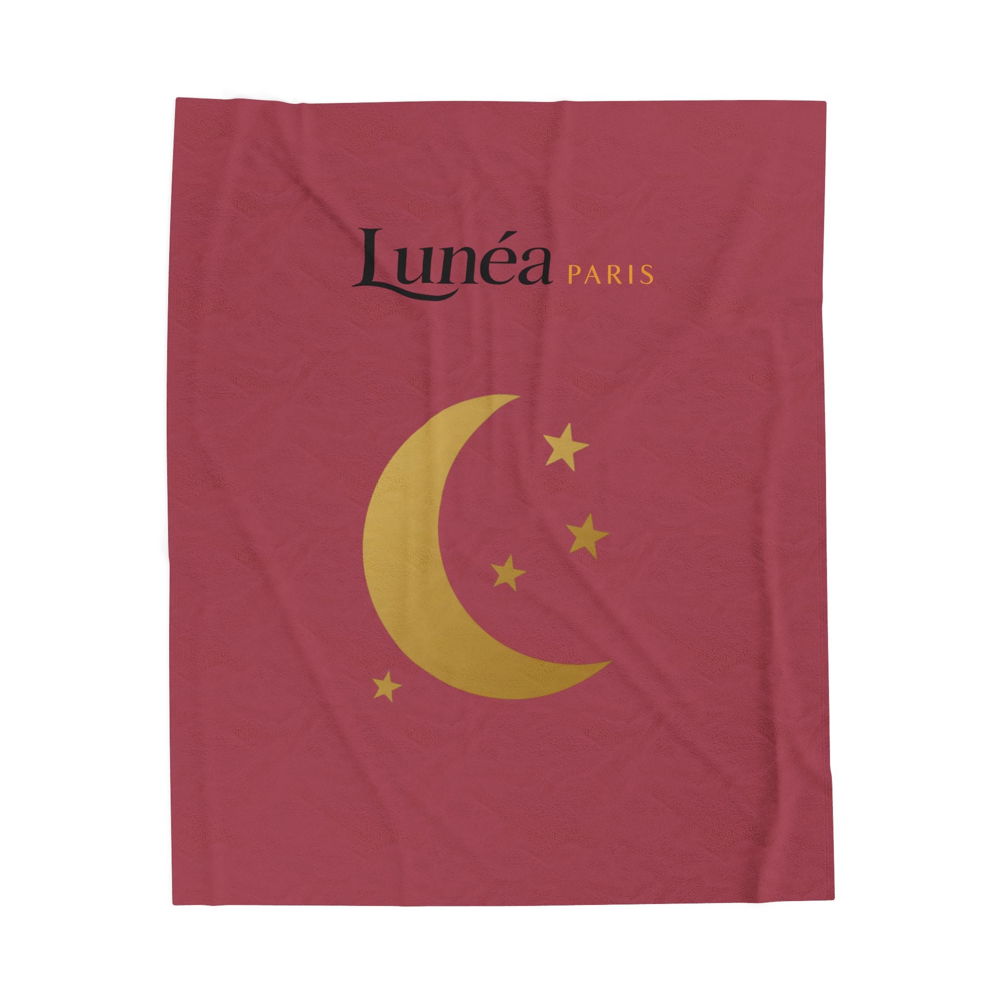 Plaid Velours Lune & Étoiles