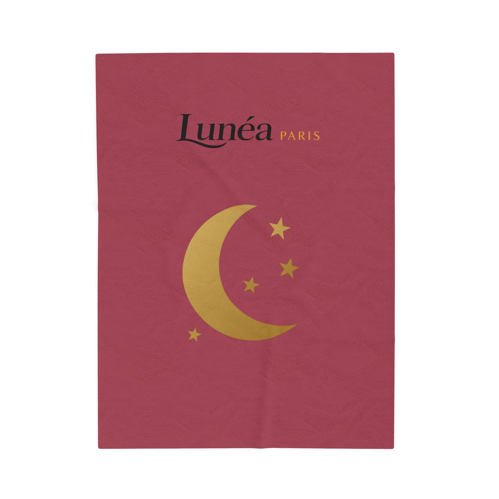 Plaid Velours Lune & Étoiles