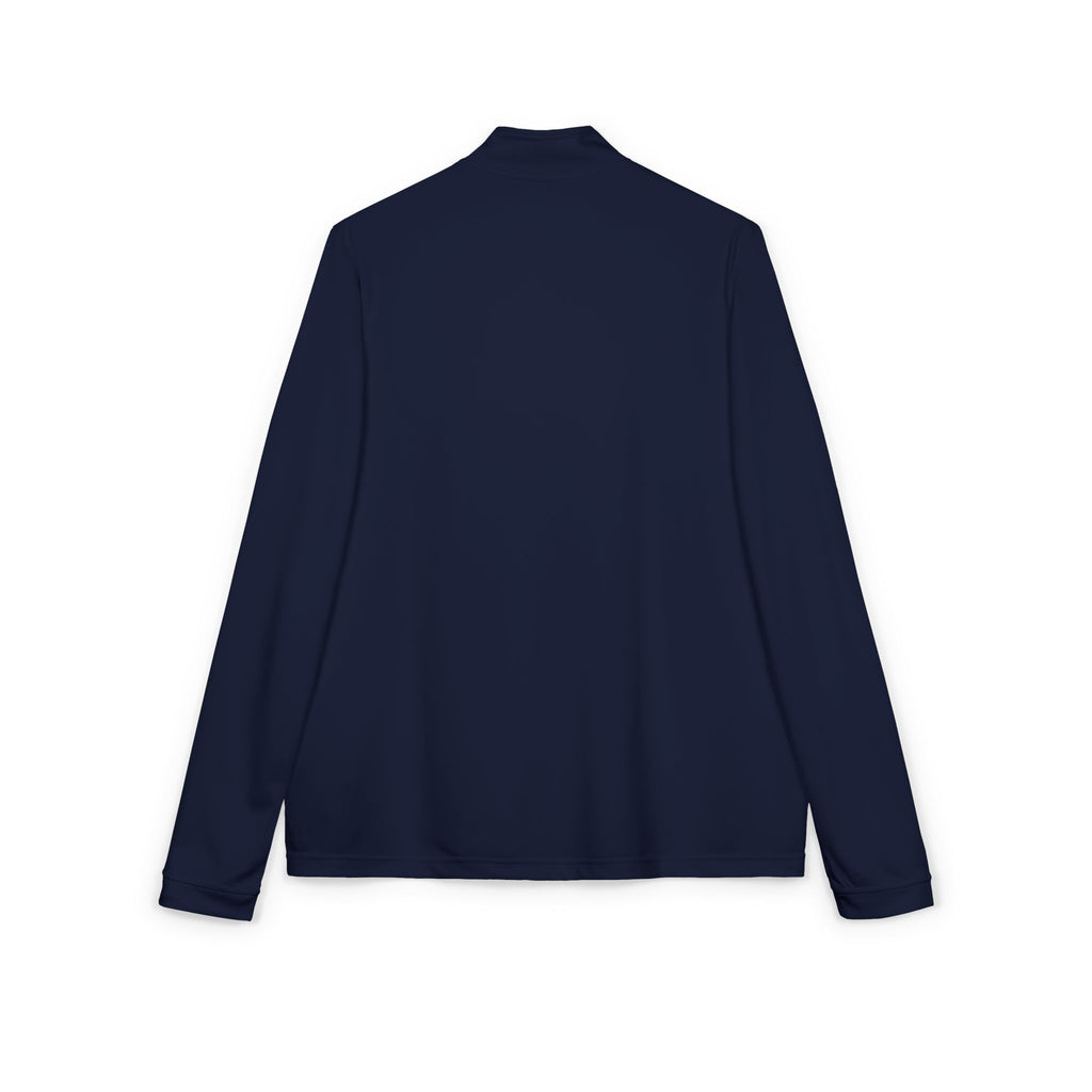 Pull Zippé Croissant Brodé