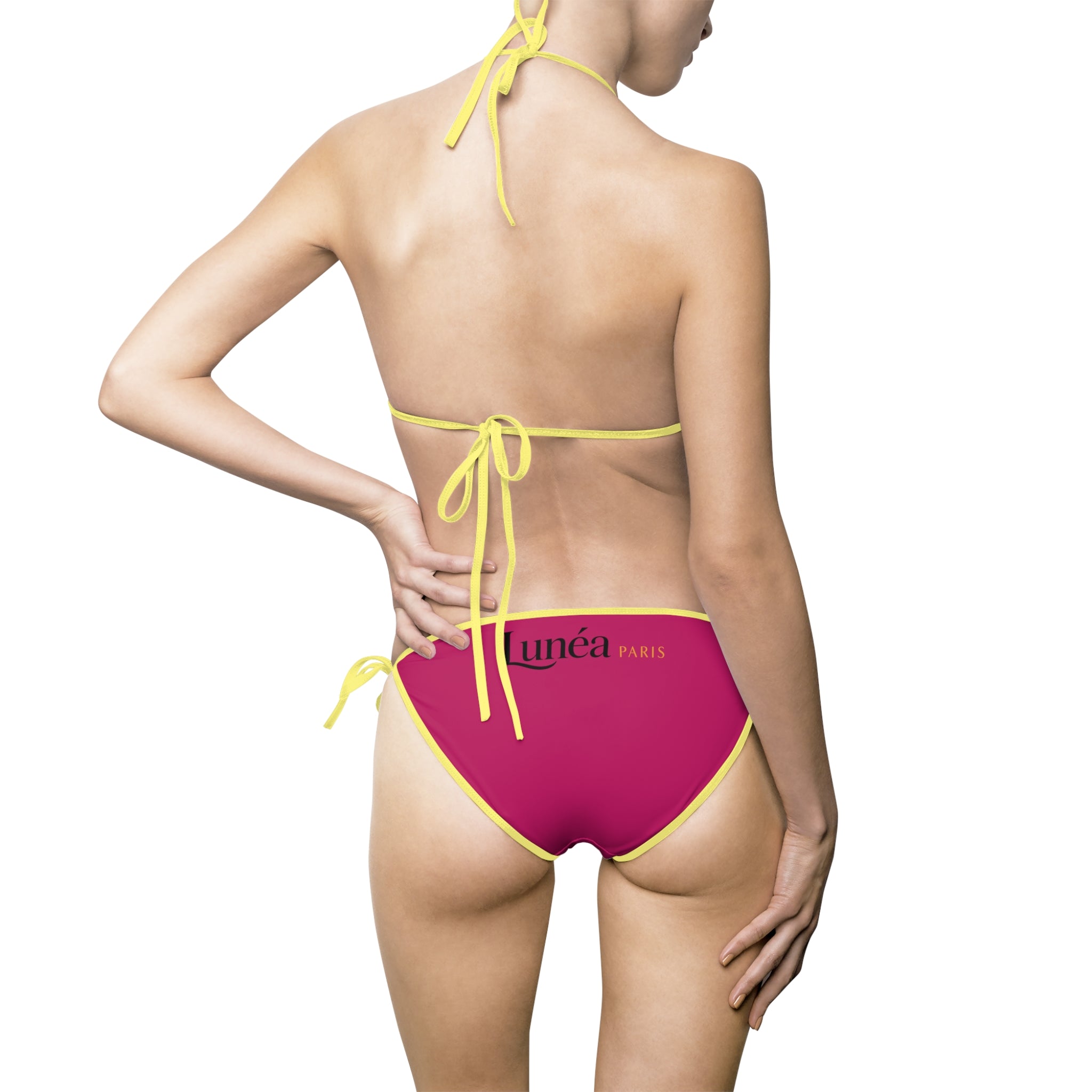 Bikini Ficelle Rose Lunéa