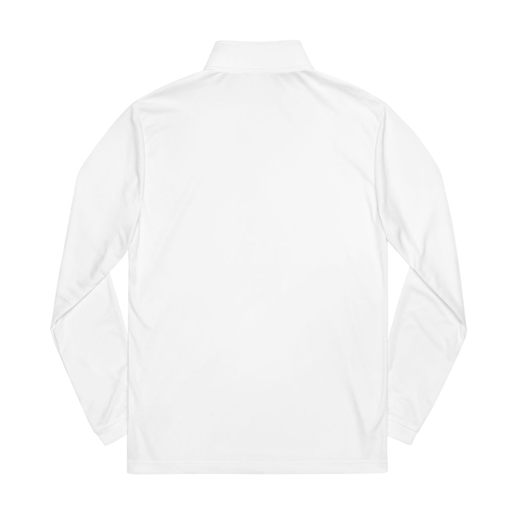 Pull Zippé Croissant Brodé