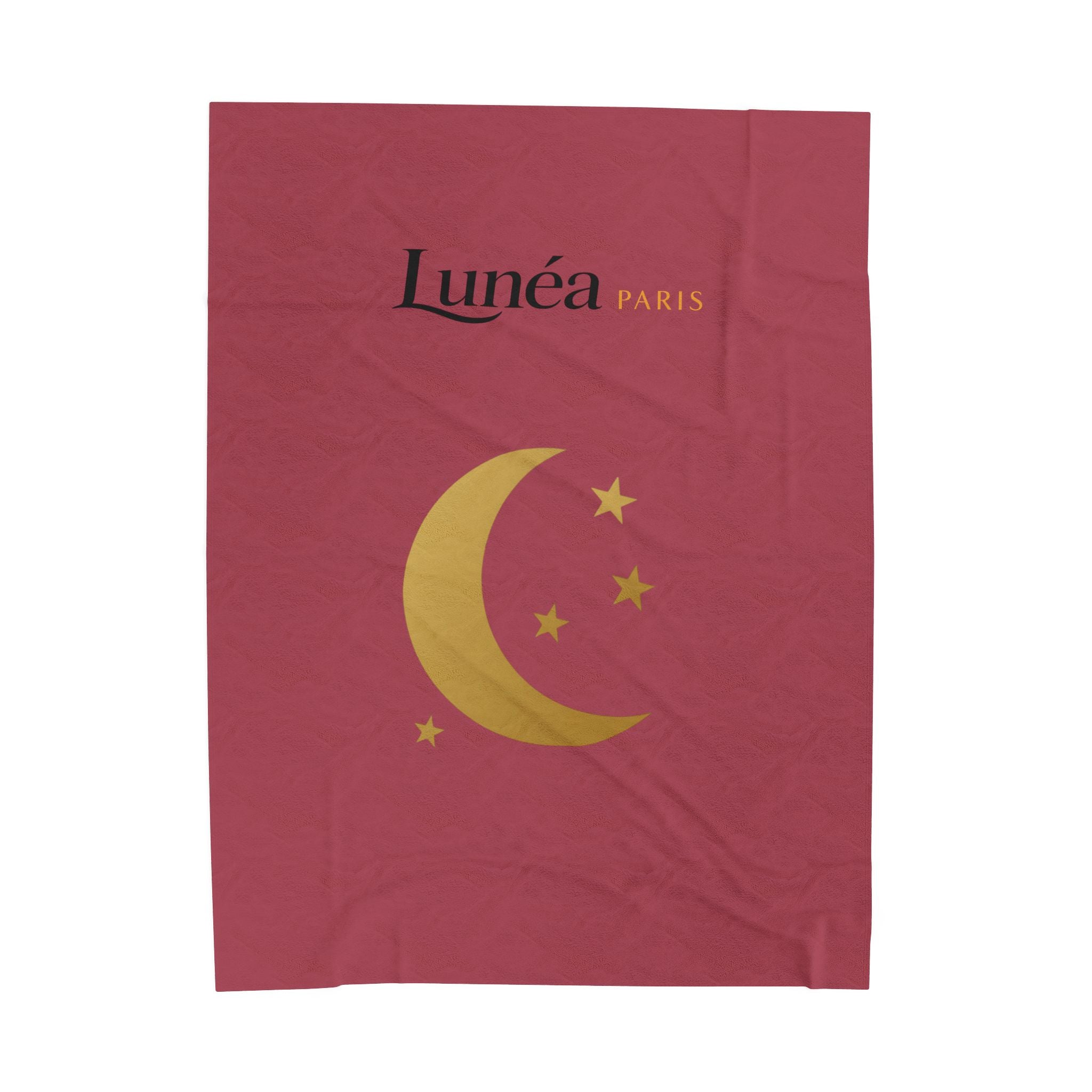 Plaid Velours Lune & Étoiles