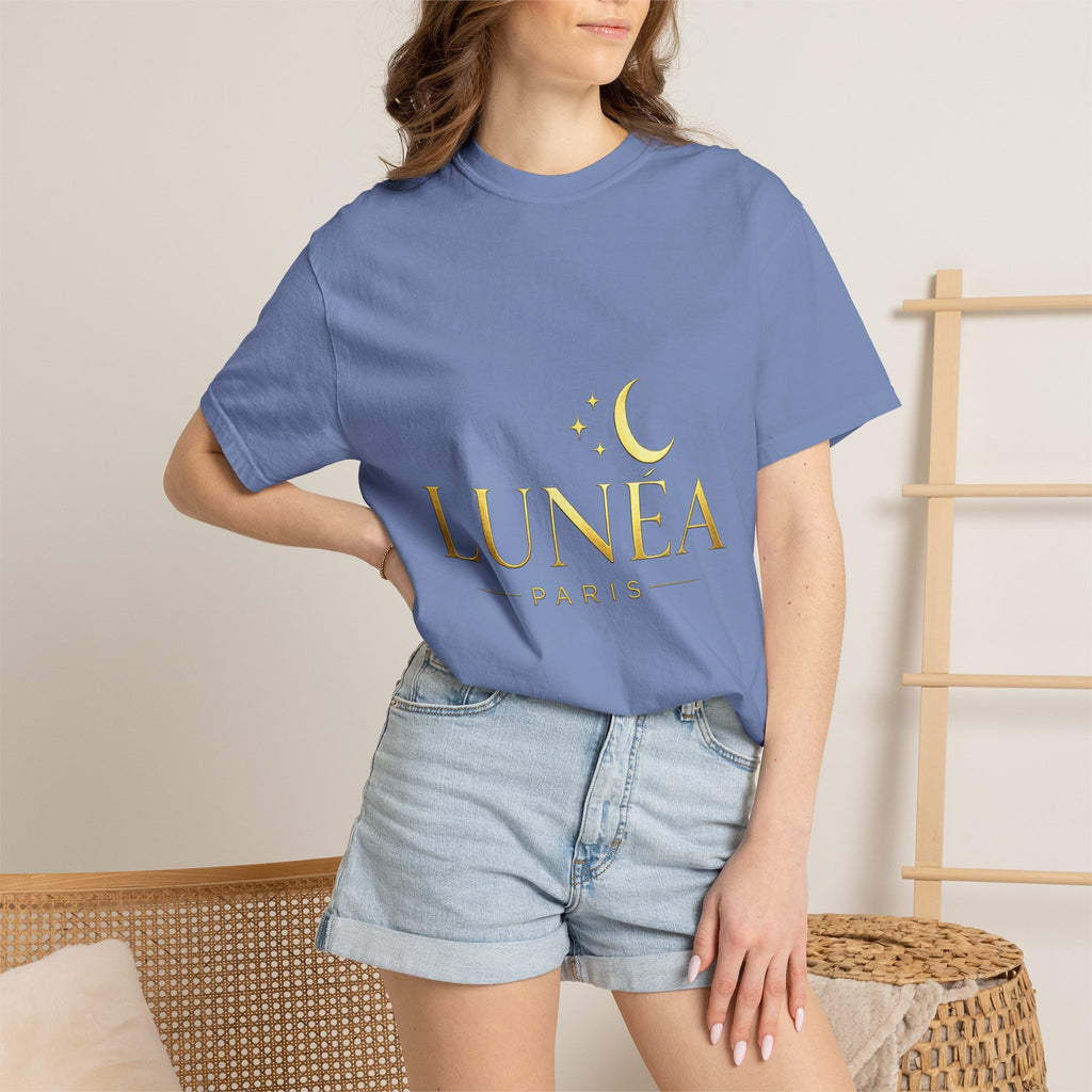 T-Shirt Croissant Doré Lunéa