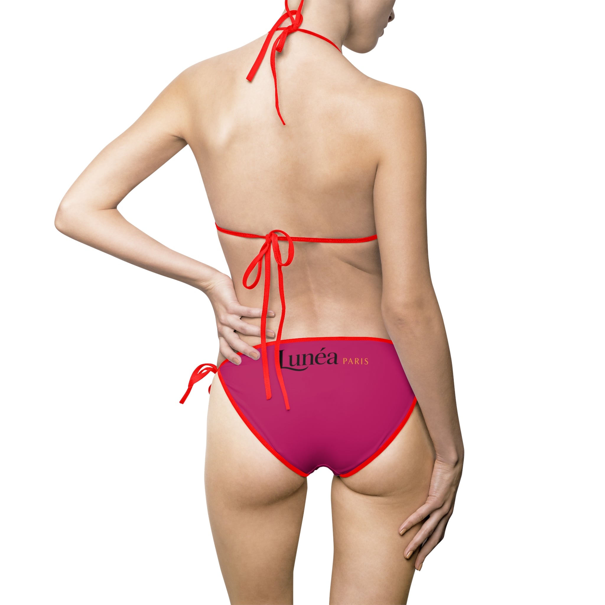 Bikini Ficelle Rose Lunéa