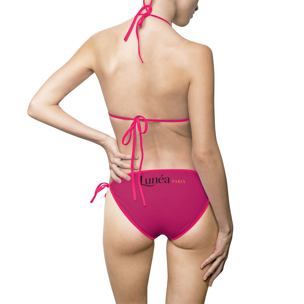 Bikini Ficelle Rose Lunéa
