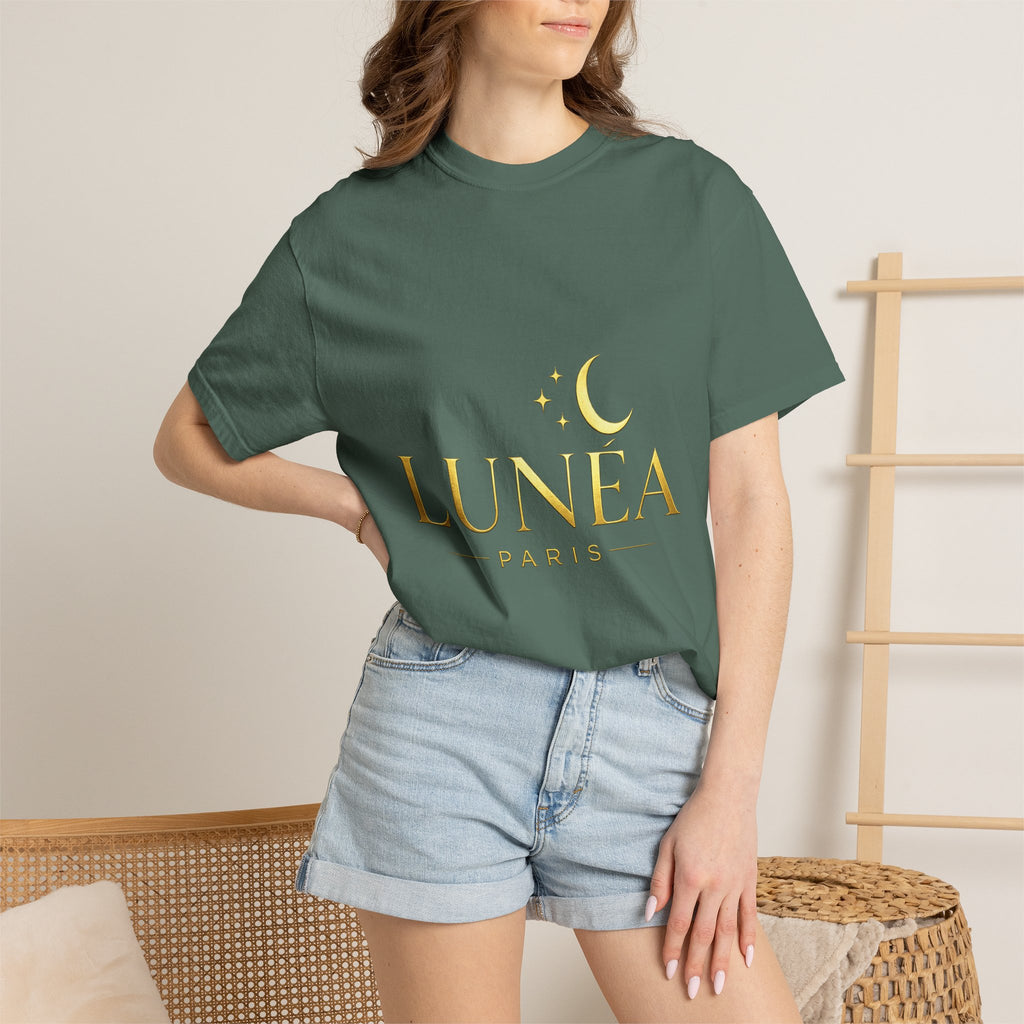 T-Shirt Croissant Doré Lunéa
